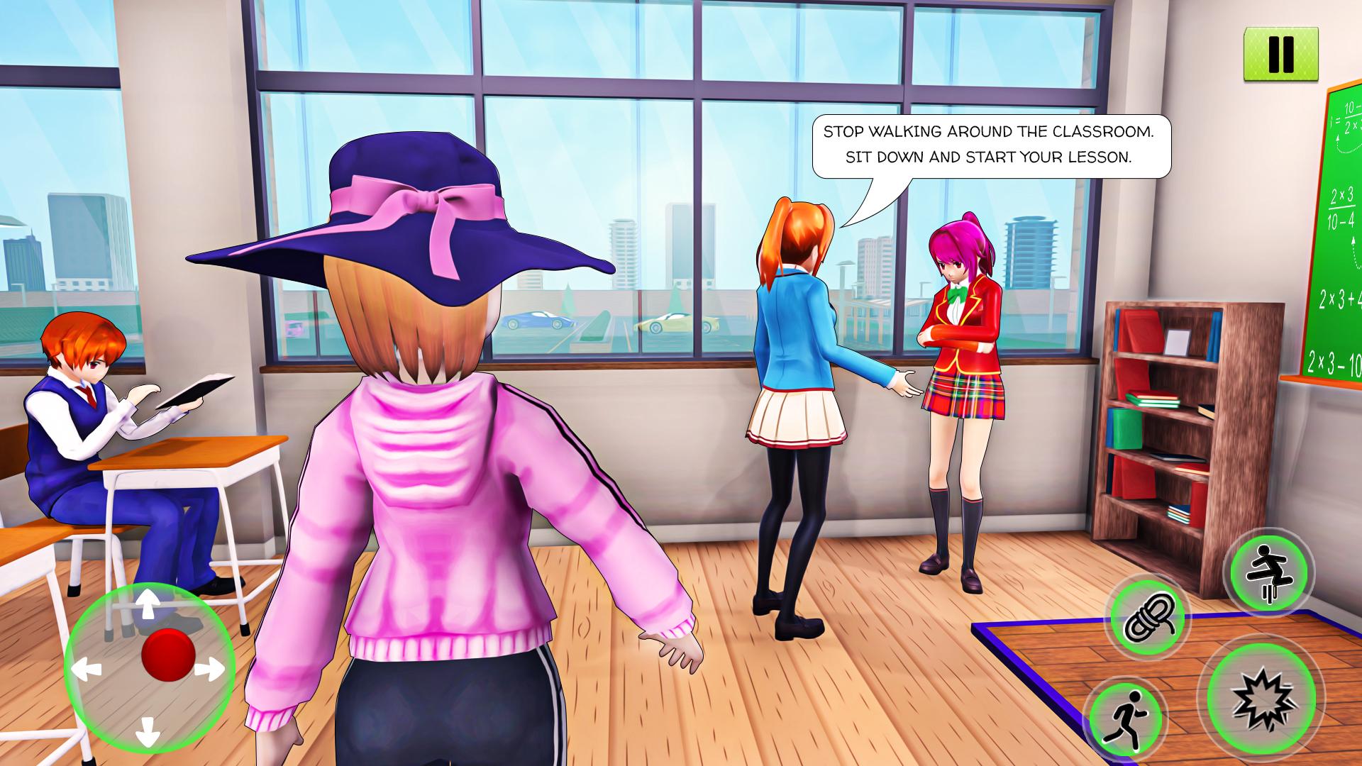 Скачать Anime High School Sim Girl 3D на ПК | Официальный представитель  GameLoop