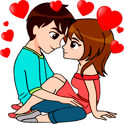 Love Story Stickers