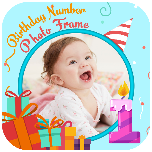 Birthday Number Photo Frame