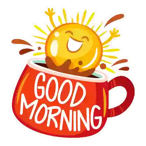 Good Morning/Night Stickers-WA