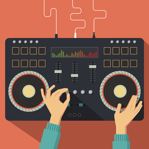 Hip Hop DJ Mixer and Scratcher