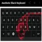 Aesthetic Black Keyboard Theme