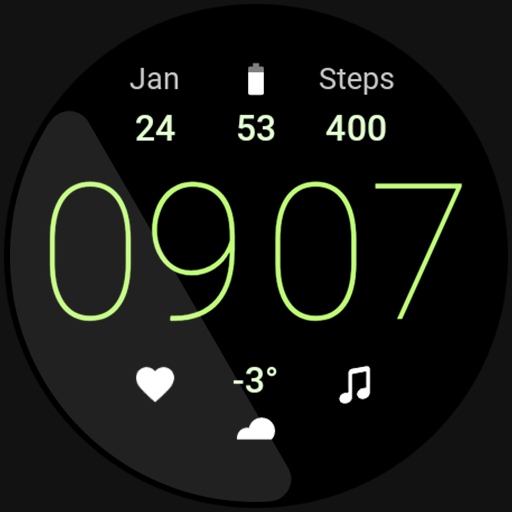 Simple Digital: Watch face