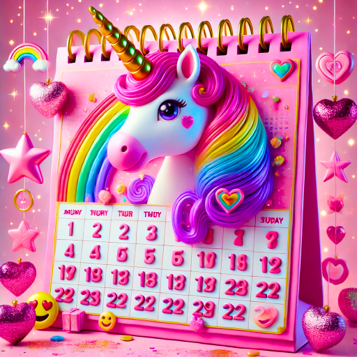 Unicorn Calendar