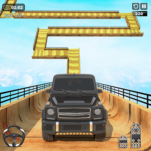 Crazy Mega Ramp Car Driving Games-Car Racing Games
