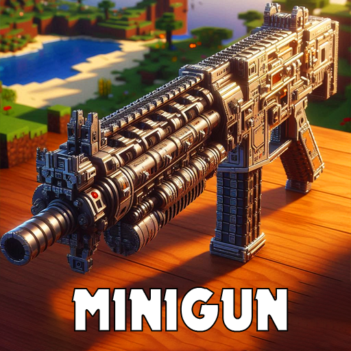 Minigun Mod for Minecraft PE
