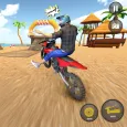 motocross jump tril  game