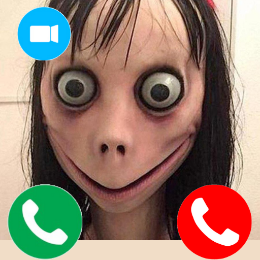 Creepy momo prank video call