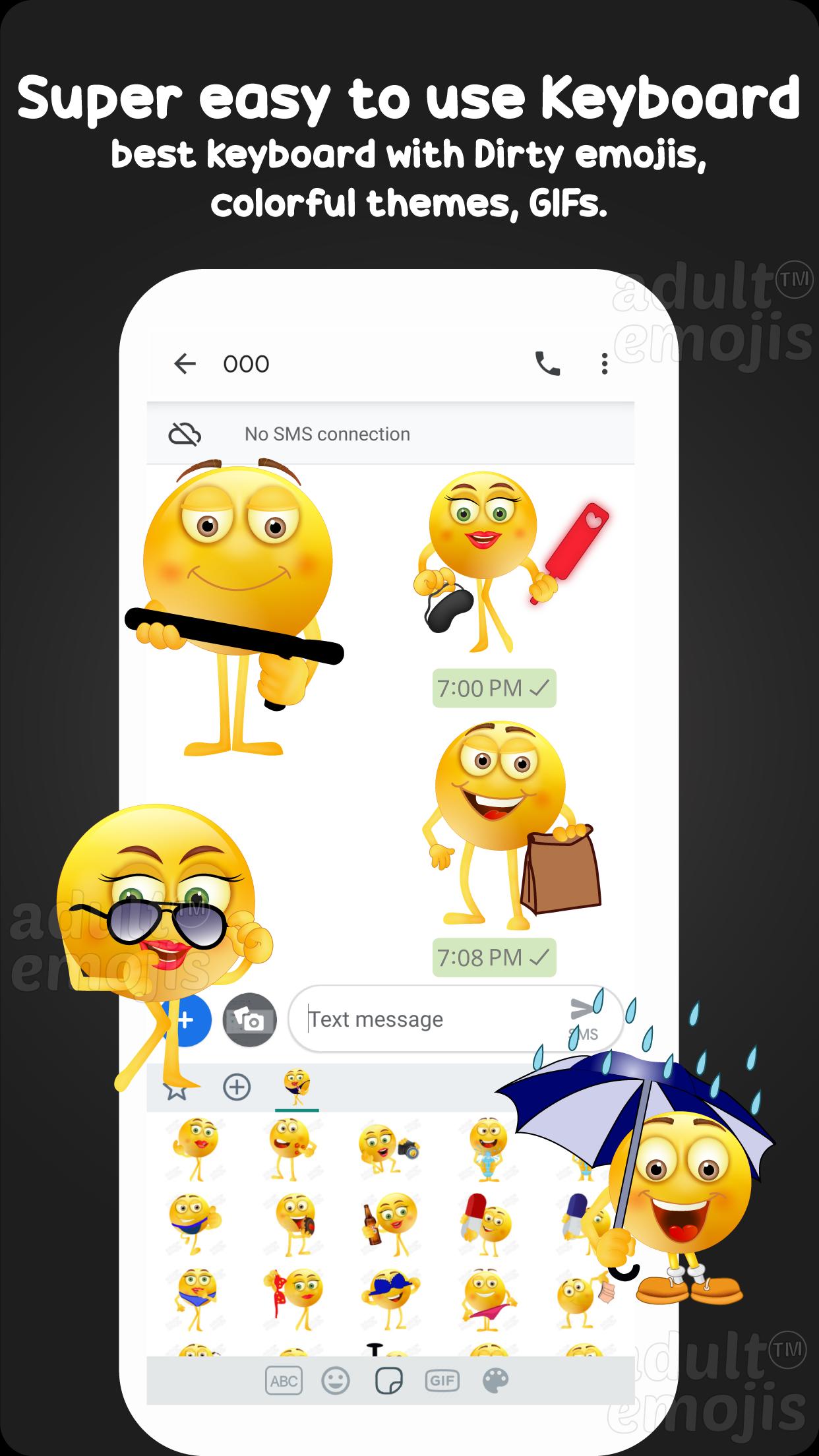 dirty emoji keyboard