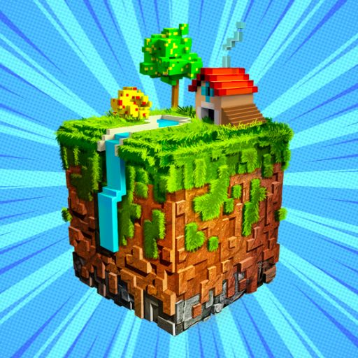 Mine Block 3D Build and craft