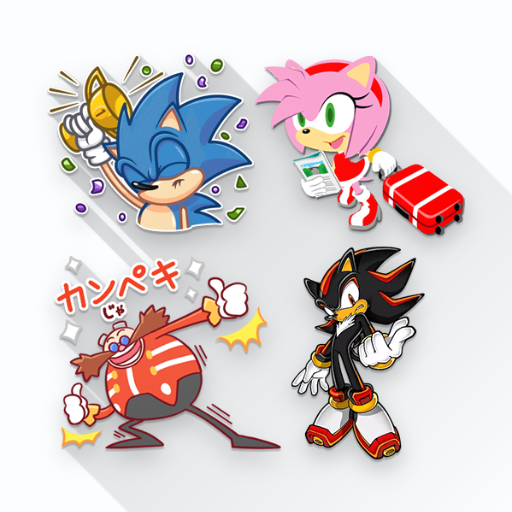 Stiker WA Blue Hedgehog 2021 For WAStickerApps