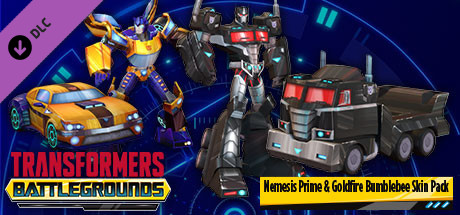 TRANSFORMERS: BATTLEGROUNDS - Nemesis Prime & Goldfire Bumblebee Skin Pack