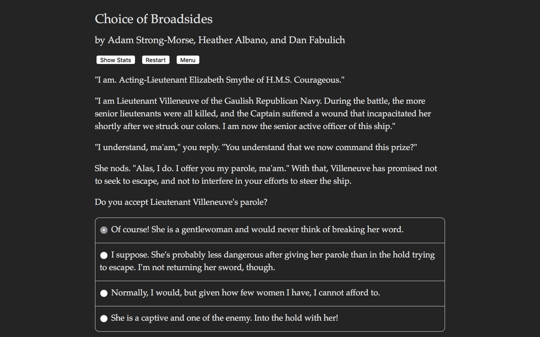 Download Choice of Broadsides Free and Play on PC