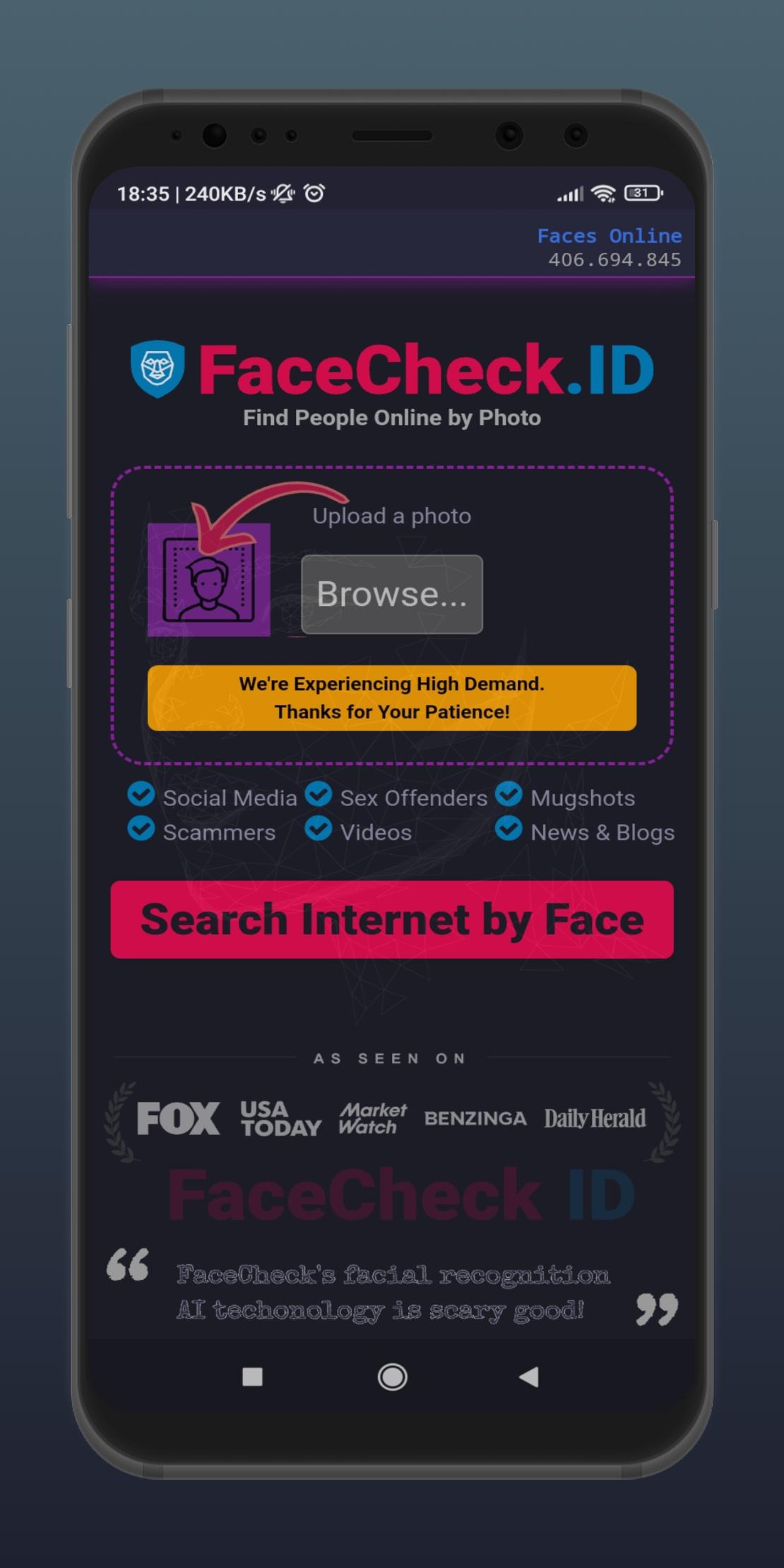 FaceCheck ID - People by photo – Apps on Google Play