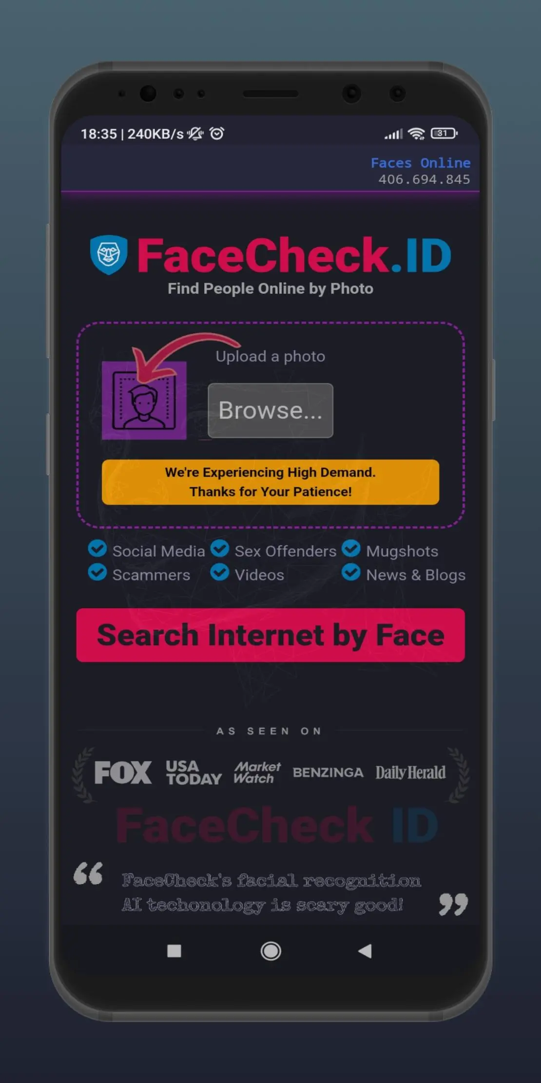 Download & Play FaceCheck ID - Image Search on PC & Mac (Emulator)