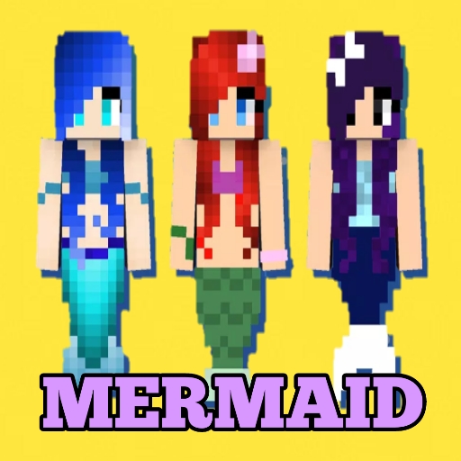 mermaid tail skin mcpe princes