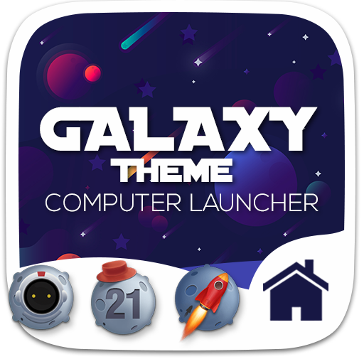 Galaxy Theme For Computer Laun