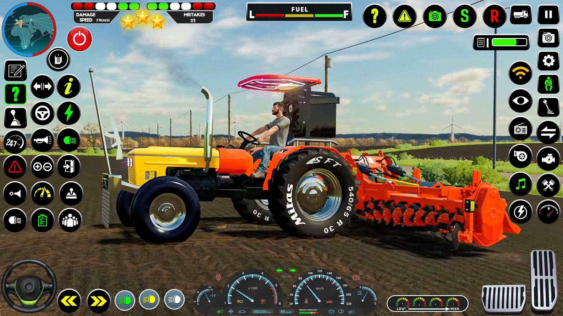 Скачать Tractor Game 3D Indian Tractor на ПК | Официальный представитель  GameLoop