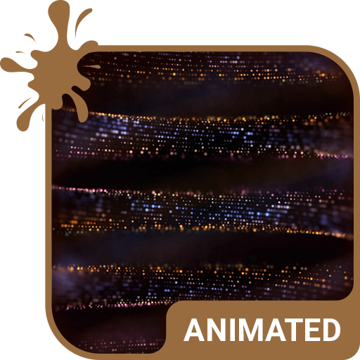 Spark Swirl Animated Keyboard