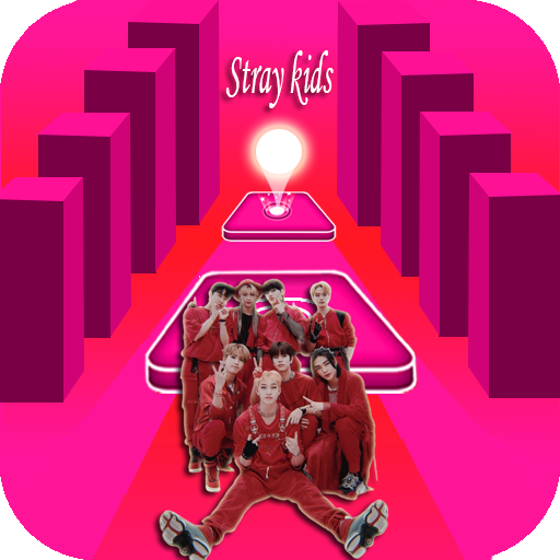Straykids Music Tiles Hop game