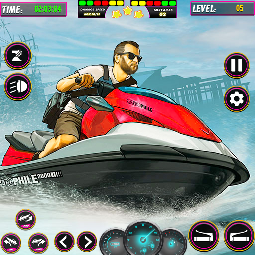 Jet Ski Boat Racing Water Game