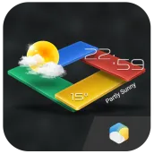 3D G-Color Live Weather Widget