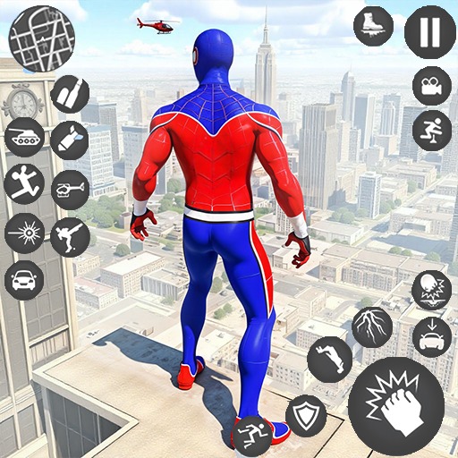 Spider Hero Rope Fighting Game