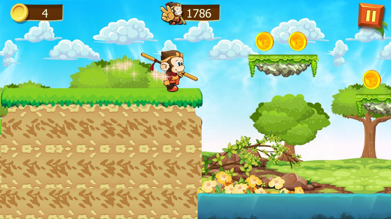 Download monkey adventure game free wit android on PC