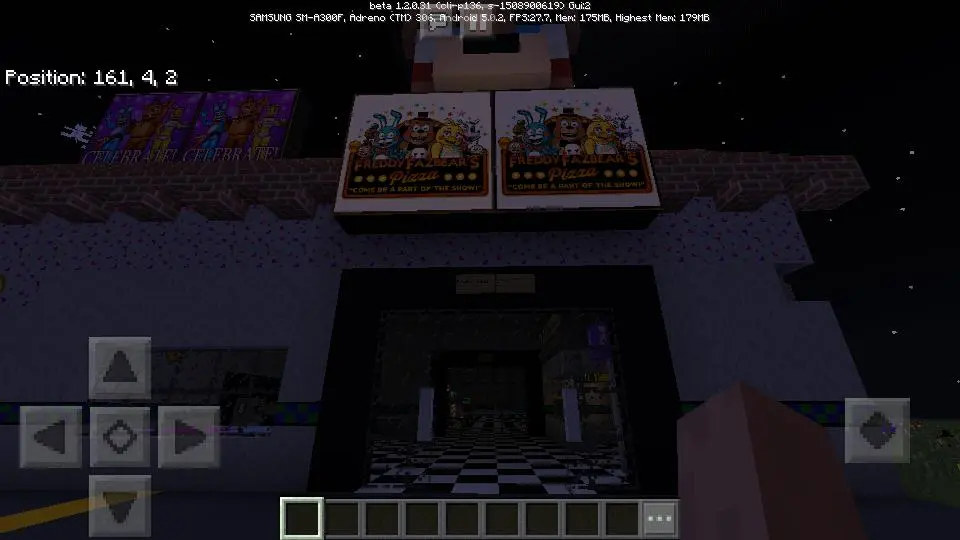 FNAF! Five Nights At Freddy's Minecraft Map & Texture Pack! 