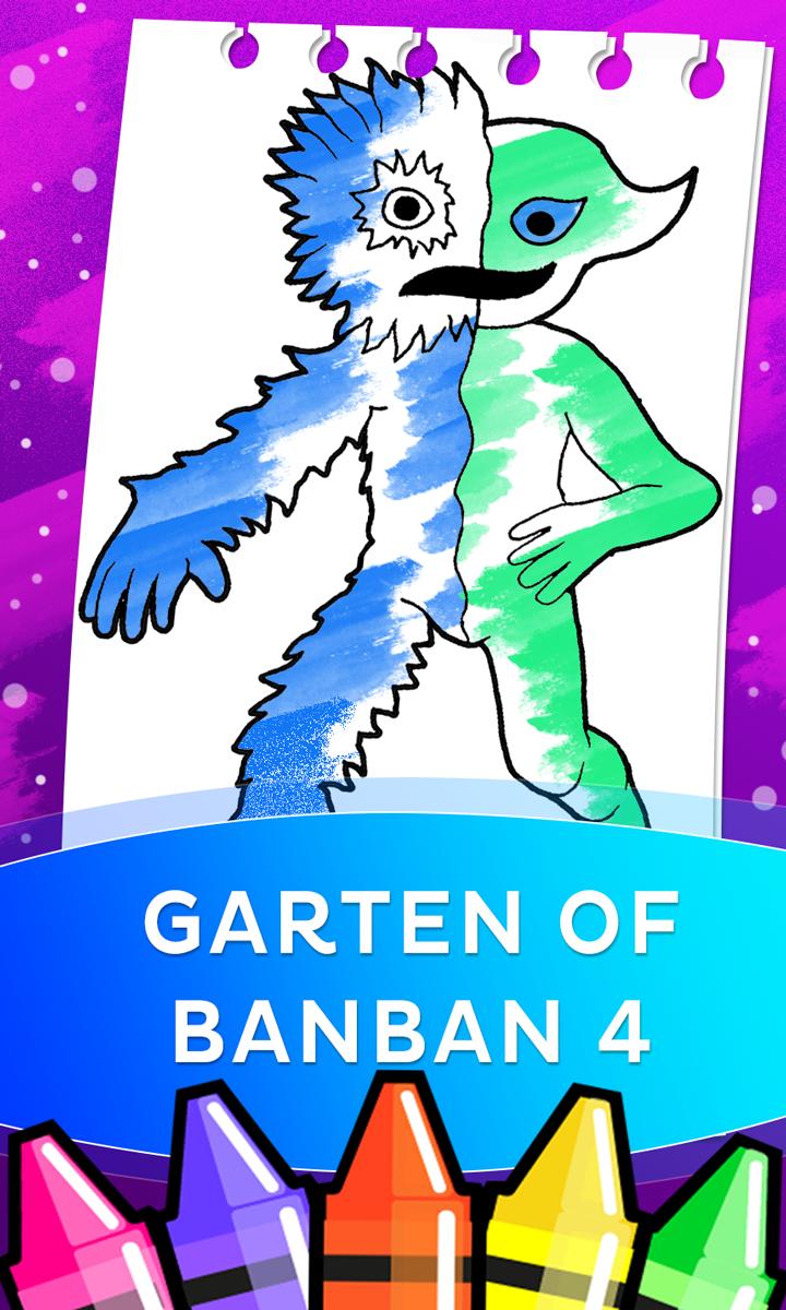nabnaleena Garten of Banban coloring pages – Coloring
