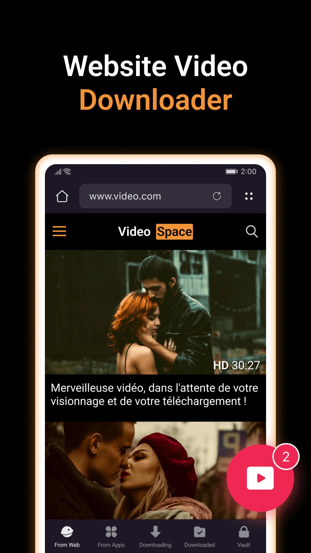 Download X Video Downloader & Player android on PC