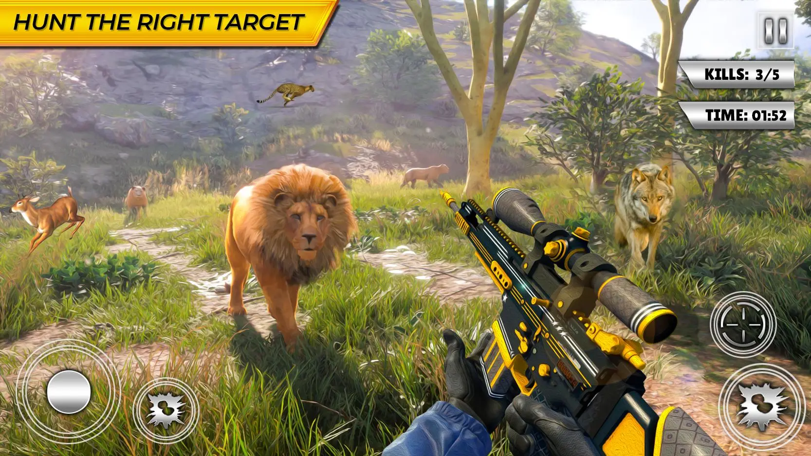 Download Wild Animal Hunting Games Gun android on PC