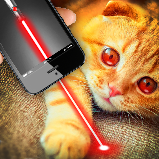 Laser untuk kucing lelucon