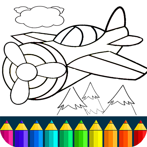 Planes: Coloring book Game