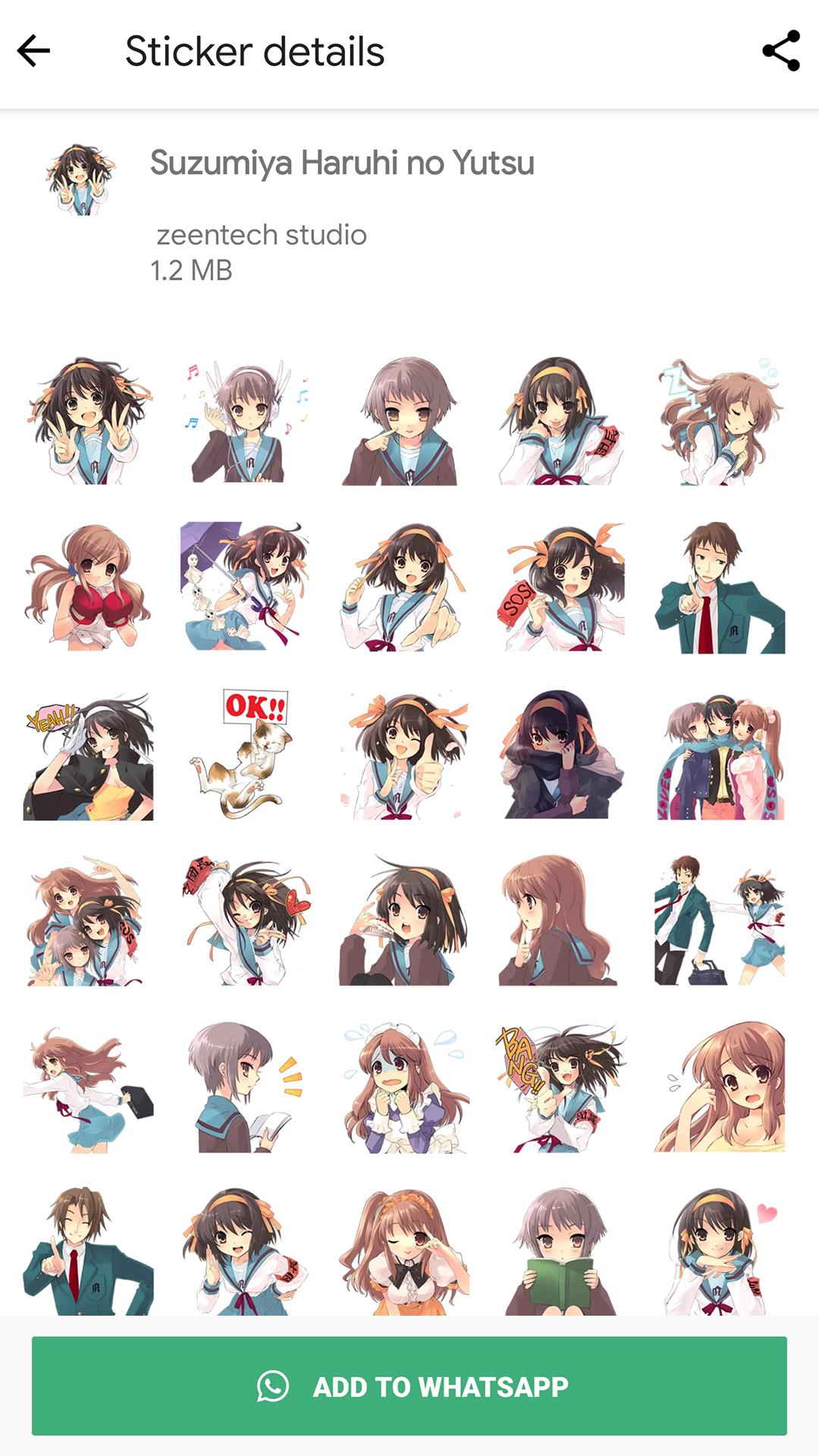 Скачать Anime Stickers for WhatsApp на ПК | Официальный представитель  GameLoop