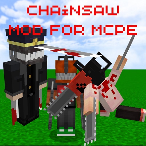 Download Chainsaw Mod For Minecraft PE android on PC