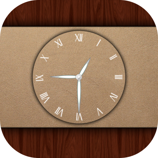 Wood Clock Live Wallpaper