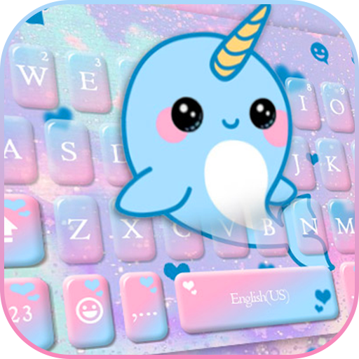 Lovely Unicorn Whale Tema