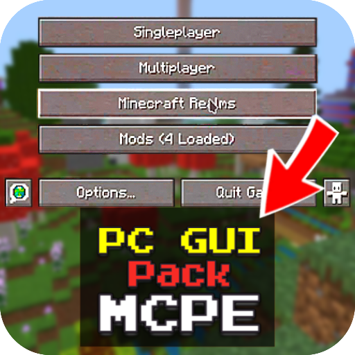 PC GUI Pack for Minecraft MCPE