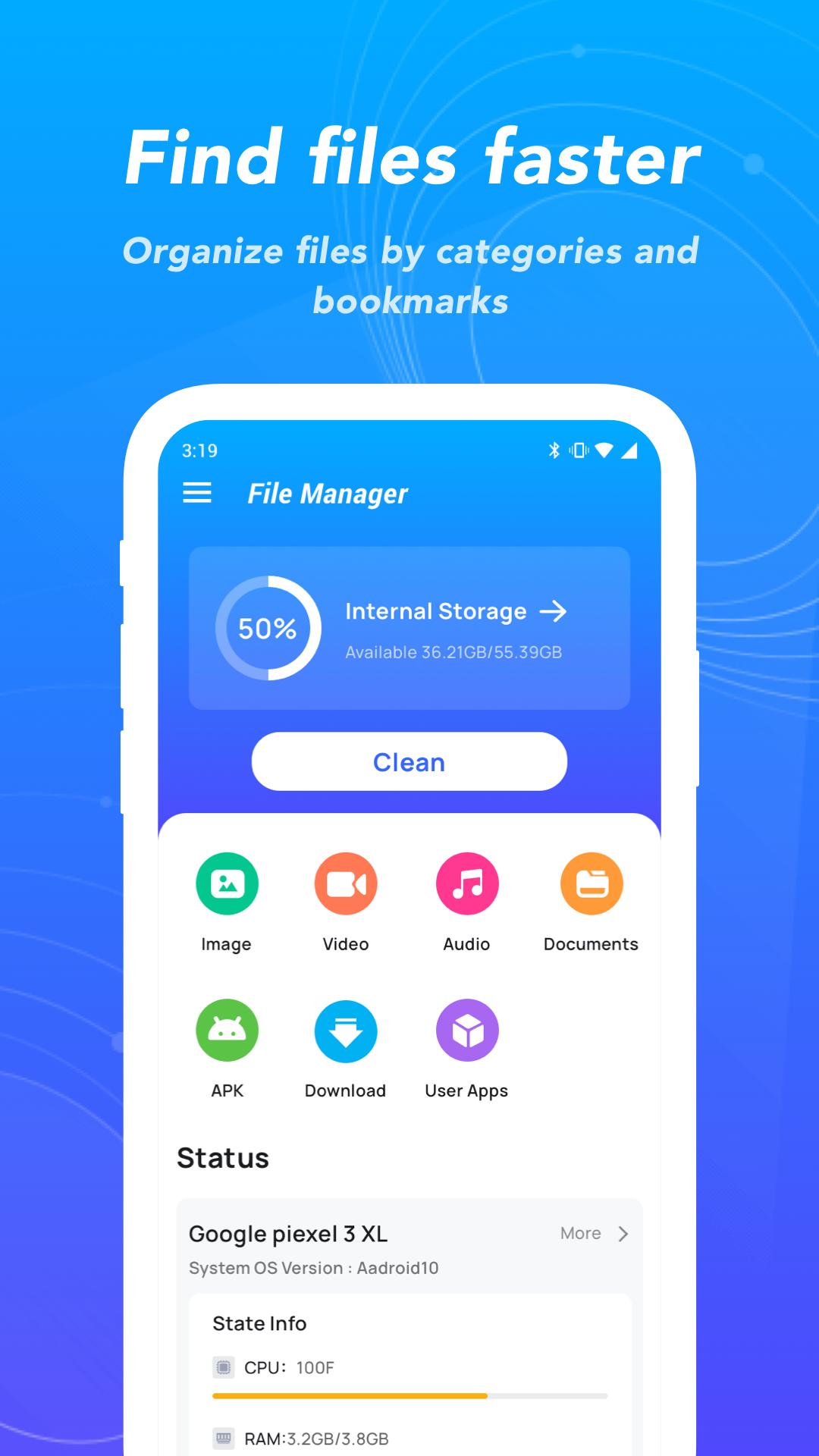 Download File Manager android on PC