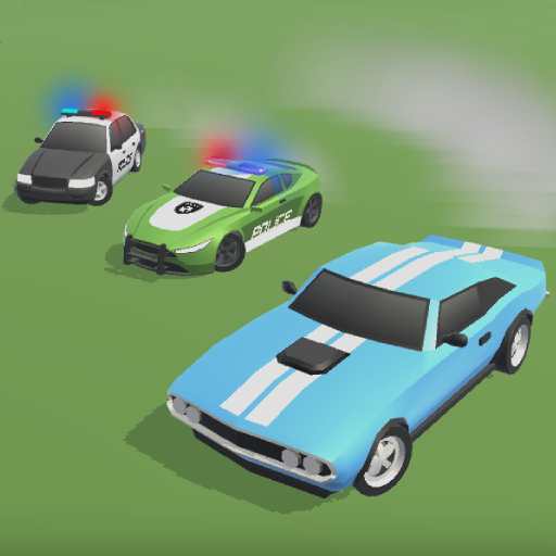 Police car chase drift endless