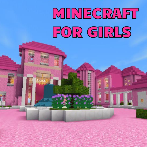 Casa rosa no Minecraft PE