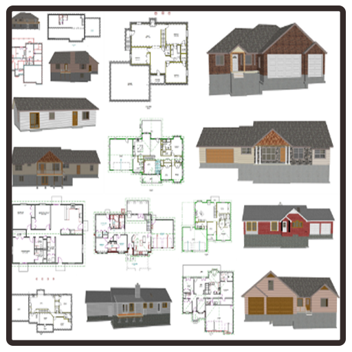 modern sketch house plans