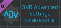 OVR Advanced Settings: Small Donation