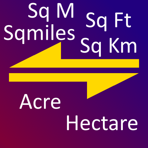 Sqm, Sqkm to Acre, Hectare, Ar