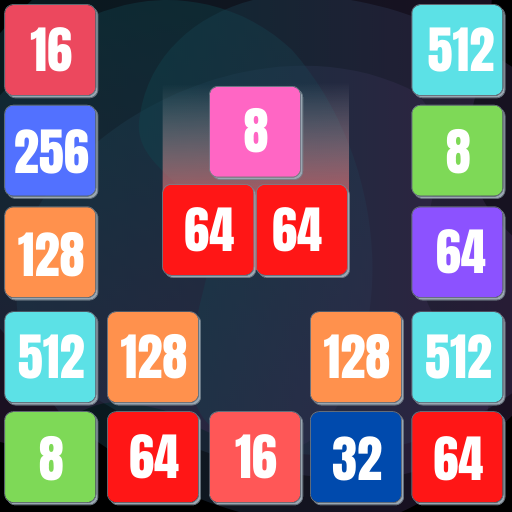 2048 Merge - X2 Blocks Game