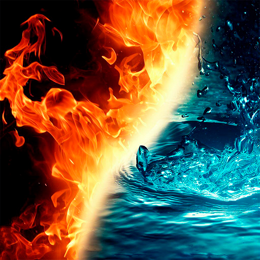 Fire and water Wallpapers