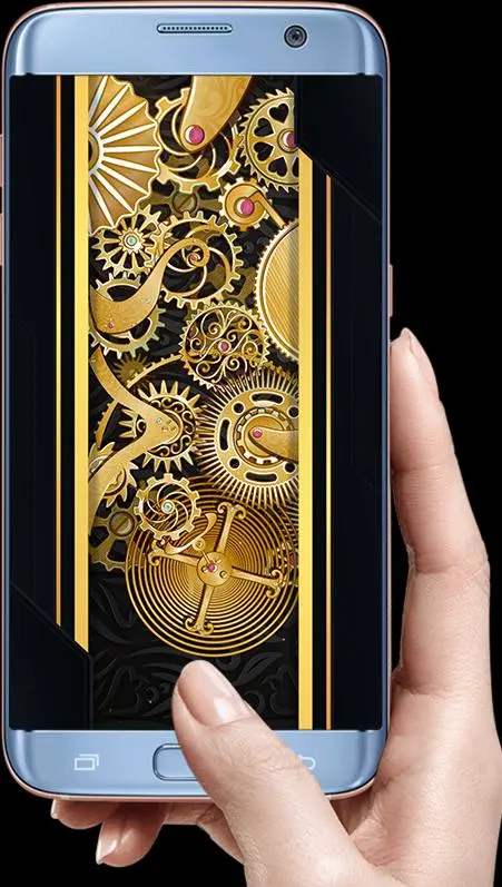 Download Mechanical gear live wallpaper android on PC