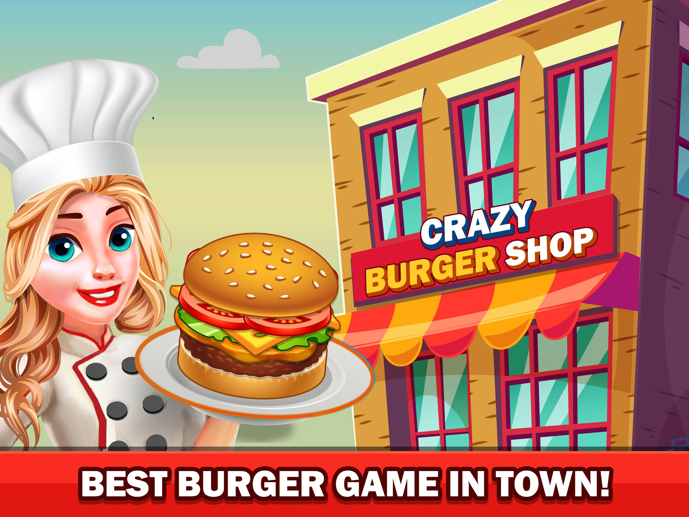 Download Crazy Burger Chef Cooking Game android on PC