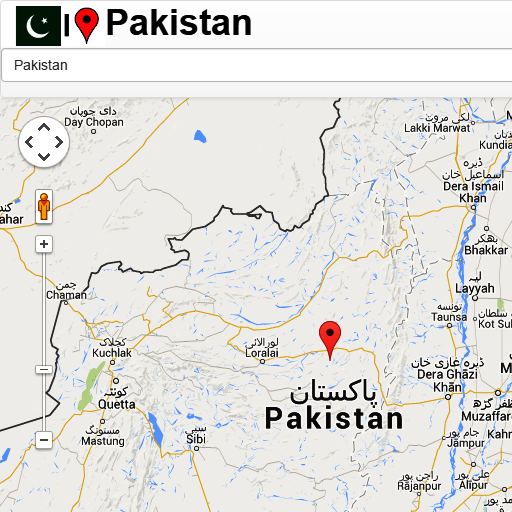 Pakistan map